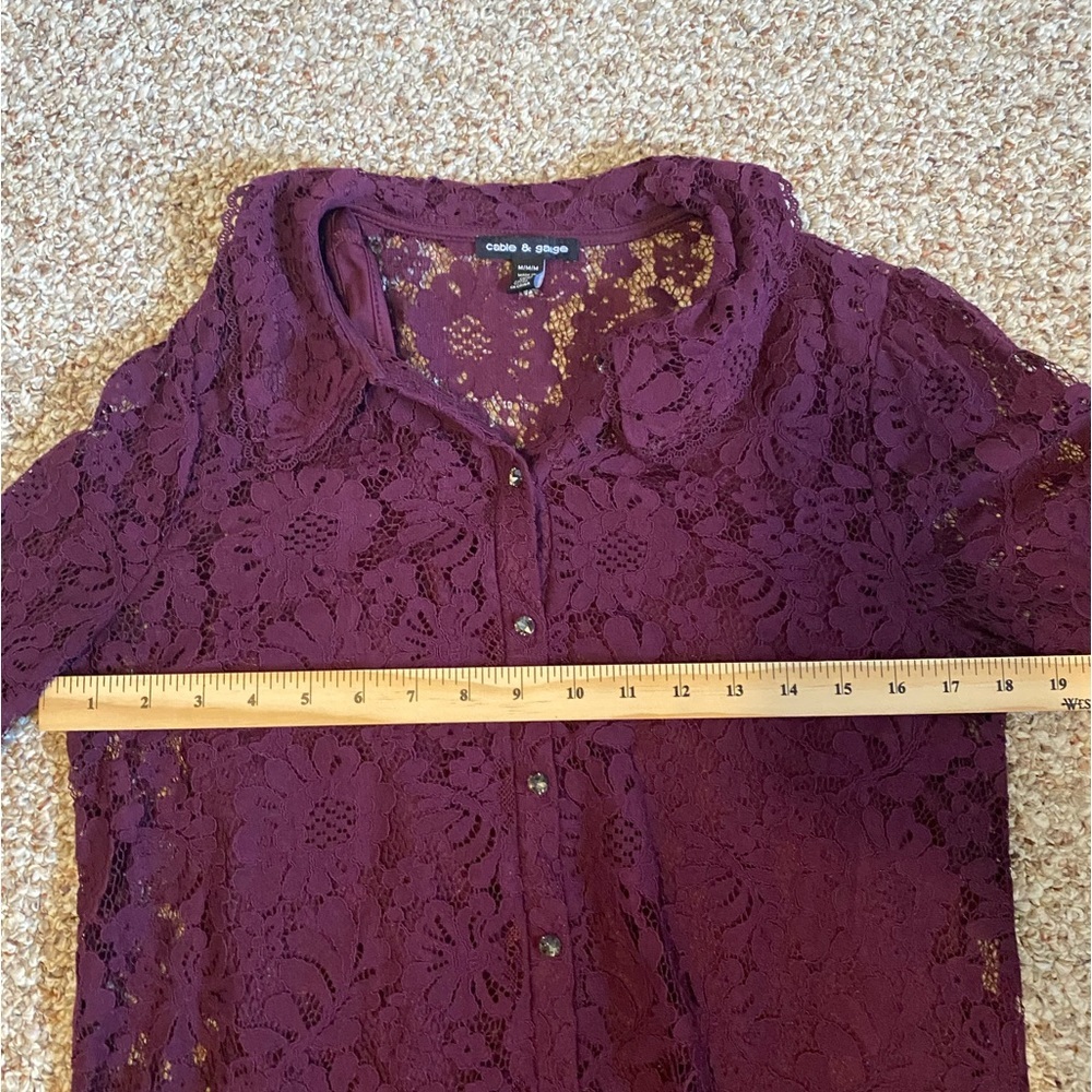 Lace Blouse - Picture 2 of 8
